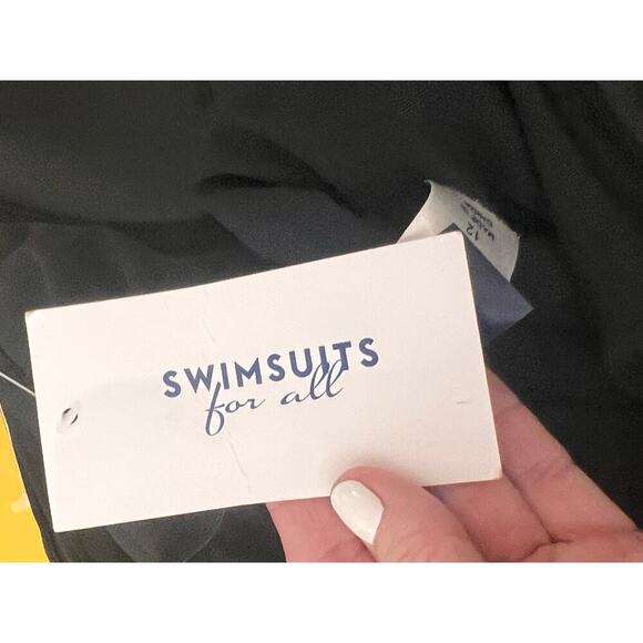 Swimsuits For All SLIMMING TWIST RUCHED ONE PIECE SWIMSUIT with SUN PROTECTION - Picture 7 of 7